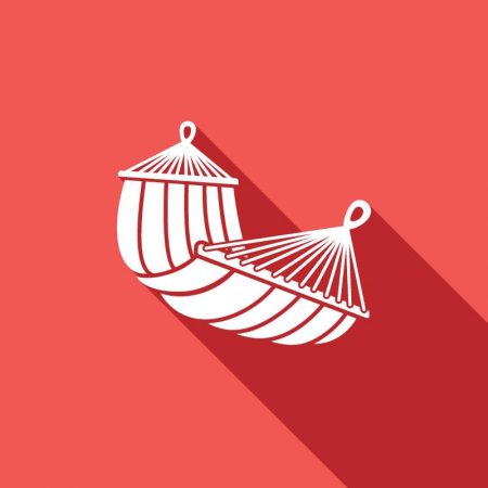 vector image of a hammock demonstrating pelvic floor